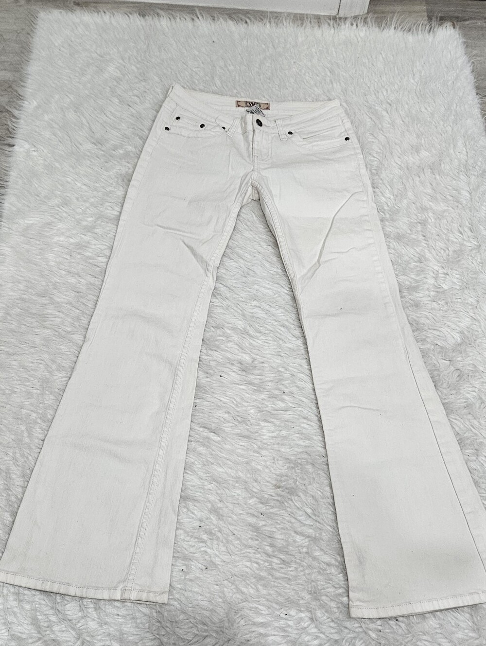 Pink Flared Jeans